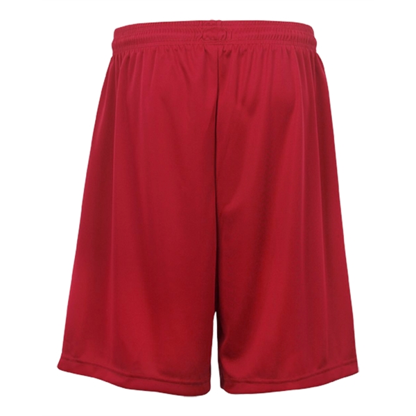 6" youth shorts with 1. 5" Covered elastic and drawcord, Double-needle... from ASI 37461 Augusta Sportswear