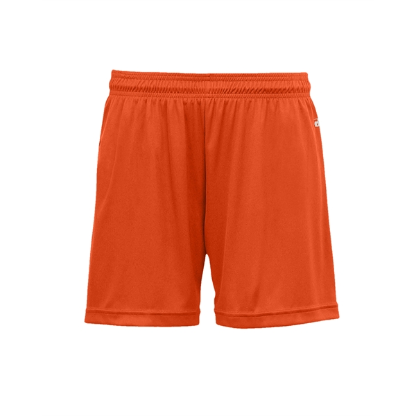 Women's shorts with double-needle hem, 1. 5 in Elastic waistband with... from ASI 37461 Augusta Sportswear