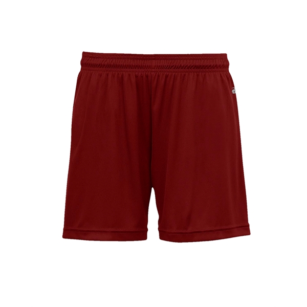 Women's shorts with double-needle hem, 1. 5 in Elastic waistband with... from ASI 37461 Augusta Sportswear