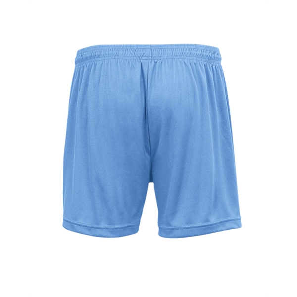 Women's shorts with double-needle hem, 1. 5 in Elastic waistband with... from ASI 37461 Augusta Sportswear