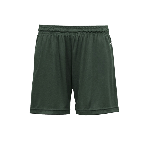 Women's shorts with double-needle hem, 1. 5 in Elastic waistband with... from ASI 37461 Augusta Sportswear
