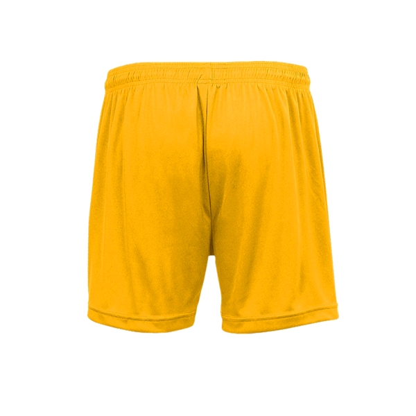 Women's shorts with double-needle hem, 1. 5 in Elastic waistband with... from ASI 37461 Augusta Sportswear