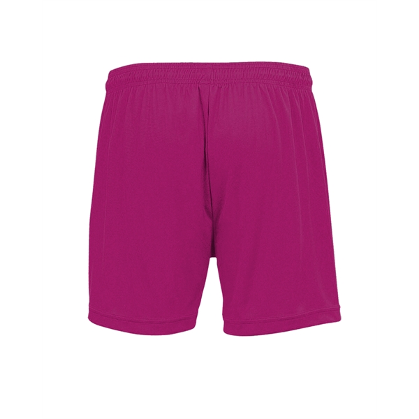 Women's shorts with double-needle hem, 1. 5 in Elastic waistband with... from ASI 37461 Augusta Sportswear
