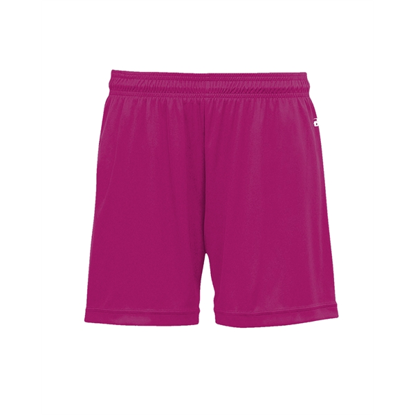 Women's shorts with double-needle hem, 1. 5 in Elastic waistband with... from ASI 37461 Augusta Sportswear