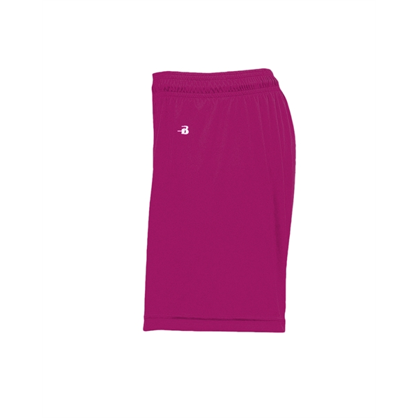 Women's shorts with double-needle hem, 1. 5 in Elastic waistband with... from ASI 37461 Augusta Sportswear