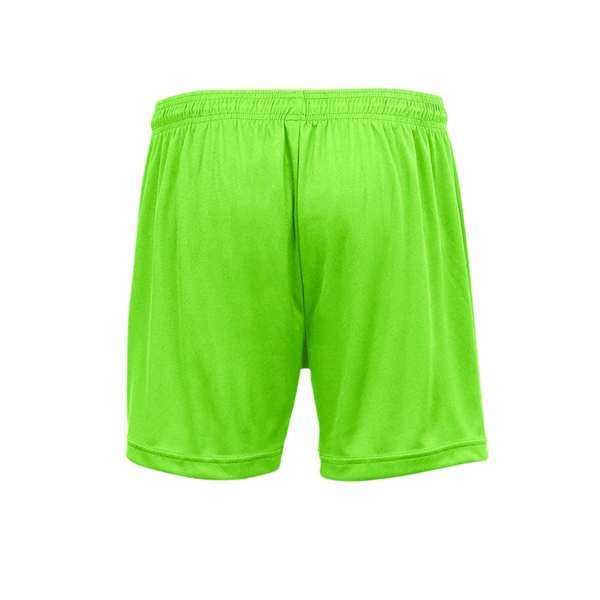 Women's shorts with double-needle hem, 1. 5 in Elastic waistband with... from ASI 37461 Augusta Sportswear