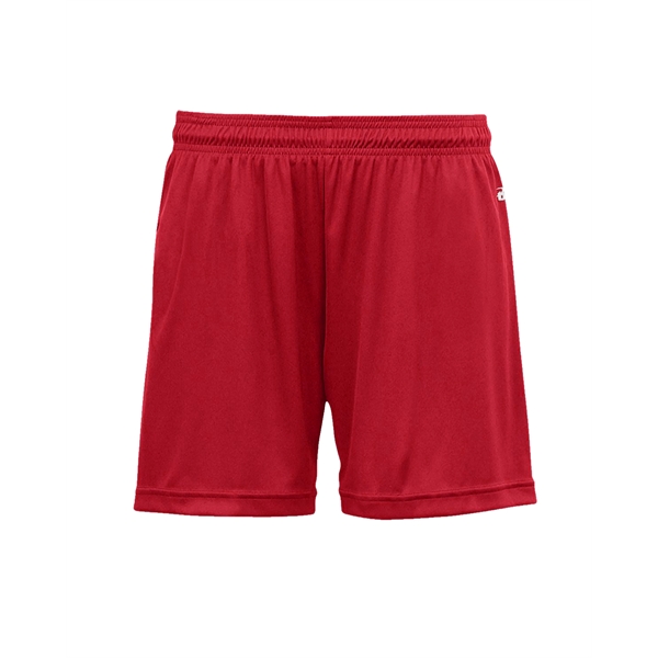 Women's shorts with double-needle hem, 1. 5 in Elastic waistband with... from ASI 37461 Augusta Sportswear