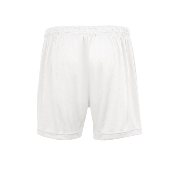 Women's shorts with double-needle hem, 1. 5 in Elastic waistband with... from ASI 37461 Augusta Sportswear