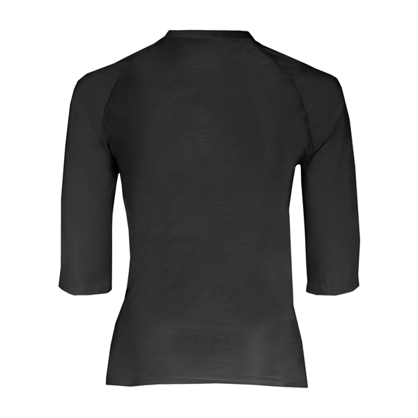 Pro compression 1/2 sleeve crew. Stretch body fit, double-needle hem, Badger... from ASI 37461 Augusta Sportswear