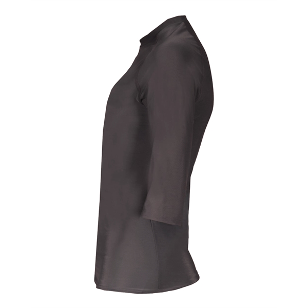 Pro compression 1/2 sleeve crew. Stretch body fit, double-needle hem, Badger... from ASI 37461 Augusta Sportswear