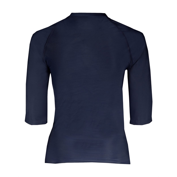 Pro compression 1/2 sleeve crew. Stretch body fit, double-needle hem, Badger... from ASI 37461 Augusta Sportswear