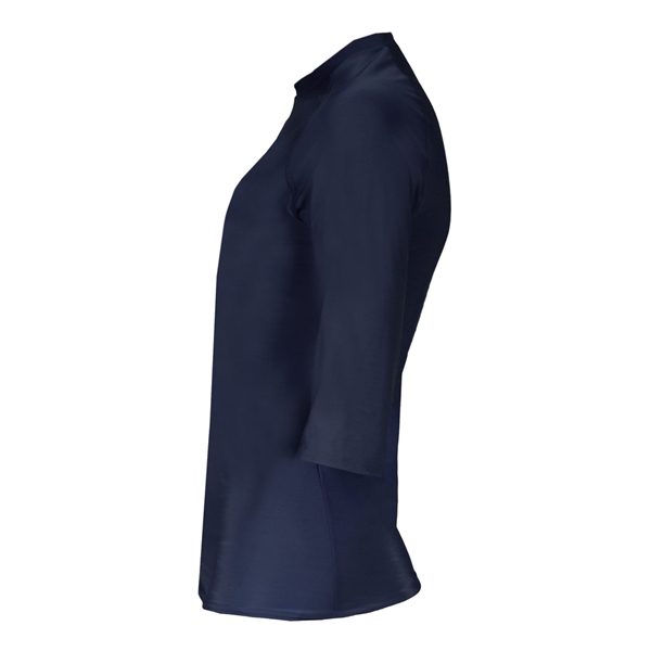 Pro compression 1/2 sleeve crew. Stretch body fit, double-needle hem, Badger... from ASI 37461 Augusta Sportswear