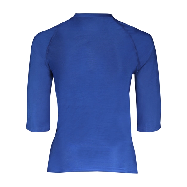 Pro compression 1/2 sleeve crew. Stretch body fit, double-needle hem, Badger... from ASI 37461 Augusta Sportswear