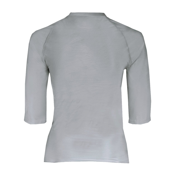 Pro compression 1/2 sleeve crew. Stretch body fit, double-needle hem, Badger... from ASI 37461 Augusta Sportswear