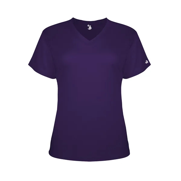 The Ladies' Tri-Blend V-Neck Tee is made from a performance fabric... from ASI 37461 Augusta Sportswear