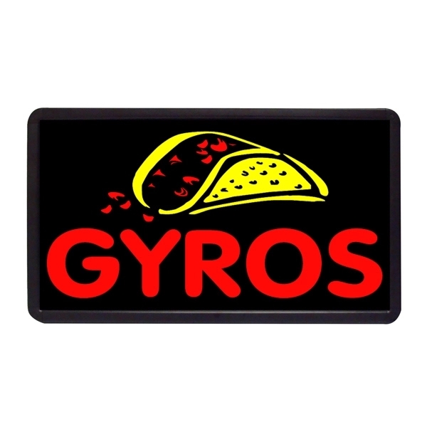 13" x 24" simulated neon sign with ready-made title light box.... from ASI 30442 Above & Beyond Advertising Products / PromoAdLine