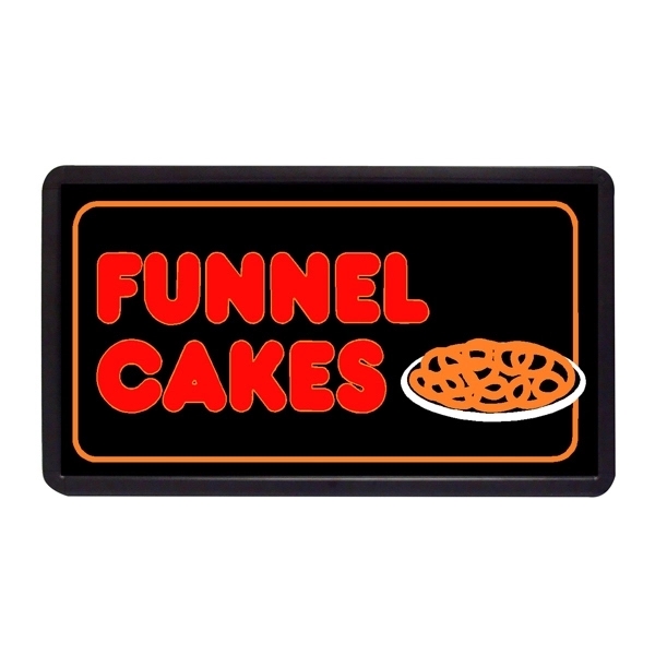 13" x 24" simulated neon sign with ready-made title light box.... from ASI 30442 Above & Beyond Advertising Products / PromoAdLine