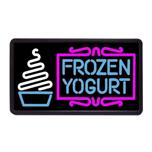 13" x 24" simulated neon sign with ready-made title light box.... from ASI 30442 Above & Beyond Advertising Products / PromoAdLine