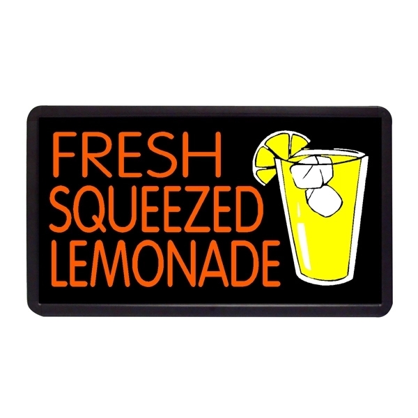 13" x 24" simulated neon sign with ready-made title light box.... from ASI 30442 Above & Beyond Advertising Products / PromoAdLine