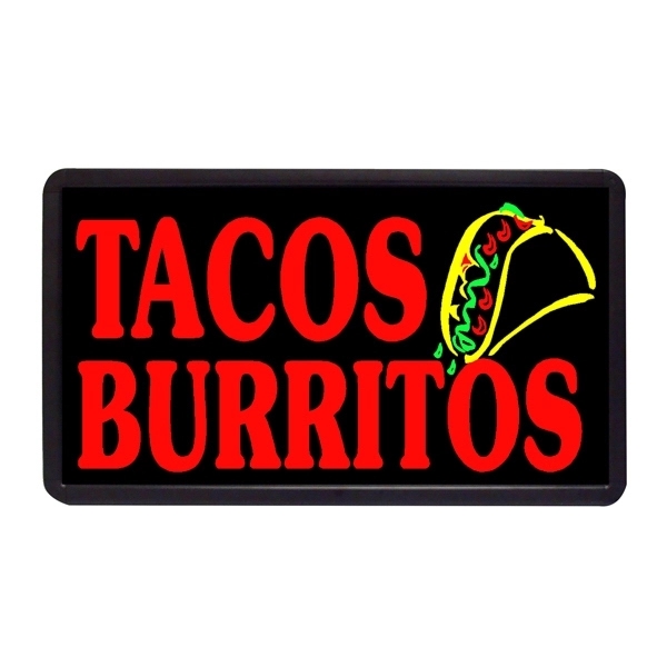 13" x 24" simulated neon sign with ready-made title light box.... from ASI 30442 Above & Beyond Advertising Products / PromoAdLine