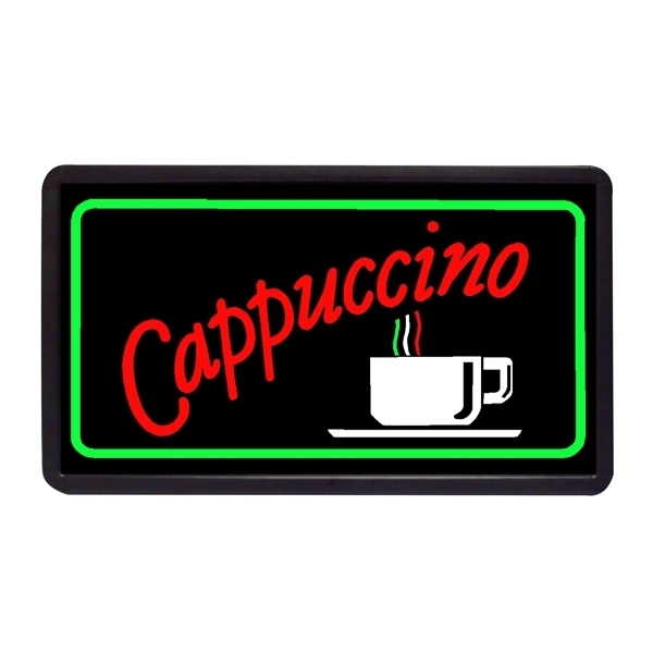 13" x 24" simulated neon sign with ready-made title light box.... from ASI 30442 Above & Beyond Advertising Products / PromoAdLine