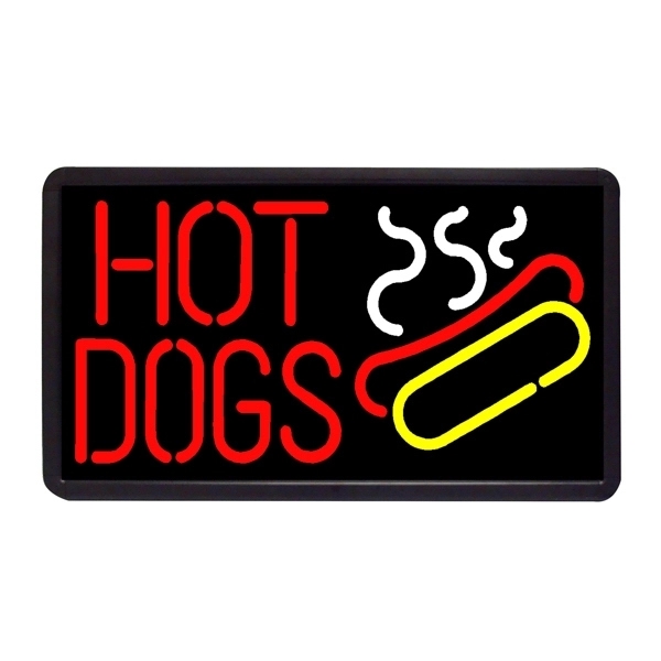 13" x 24" simulated neon sign with ready-made title light box.... from ASI 30442 Above & Beyond Advertising Products / PromoAdLine