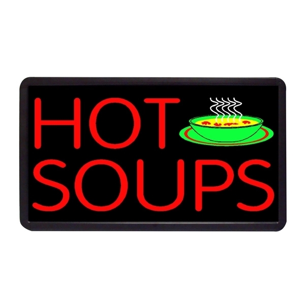 13" x 24" simulated neon sign with ready-made title light box.... from ASI 30442 Above & Beyond Advertising Products / PromoAdLine