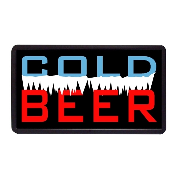 13" x 24" simulated neon sign with ready-made title light box.... from ASI 30442 Above & Beyond Advertising Products / PromoAdLine