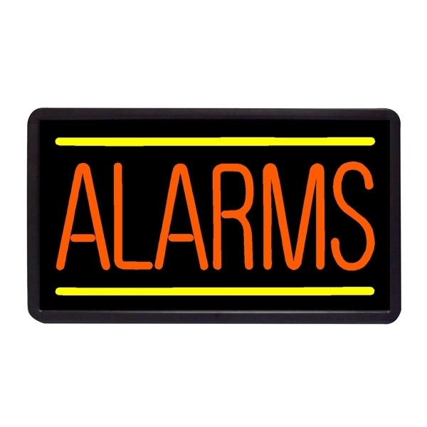 13" x 24" simulated neon sign with ready-made title light box.... from ASI 30442 Above & Beyond Advertising Products / PromoAdLine