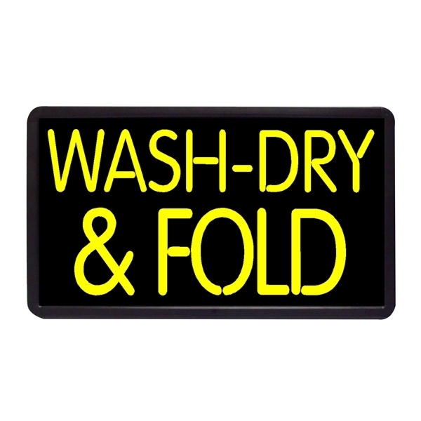 13" x 24" simulated neon sign with ready-made title light box.... from ASI 30442 Above & Beyond Advertising Products / PromoAdLine