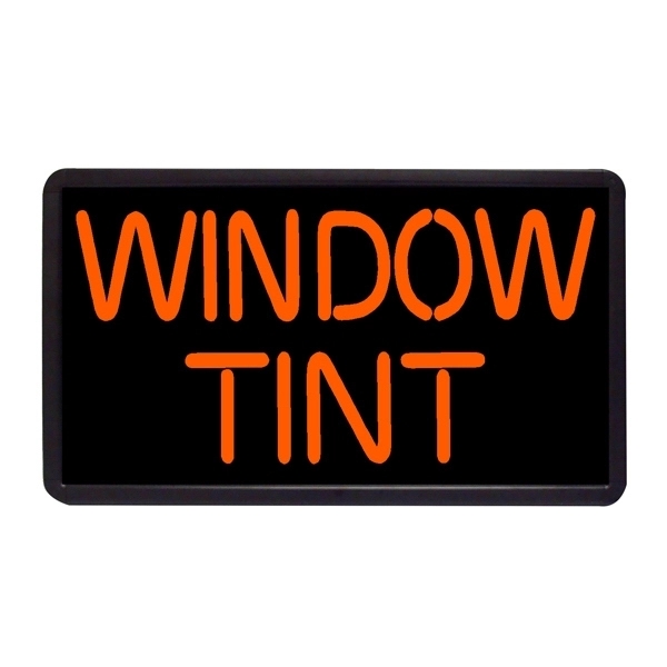 13" x 24" simulated neon sign with ready-made title light box.... from ASI 30442 Above & Beyond Advertising Products / PromoAdLine