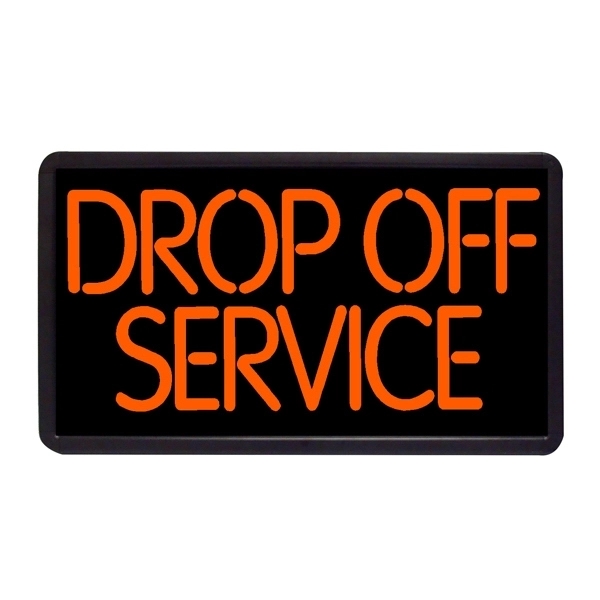 13" x 24" simulated neon sign with ready-made title light box.... from ASI 30442 Above & Beyond Advertising Products / PromoAdLine