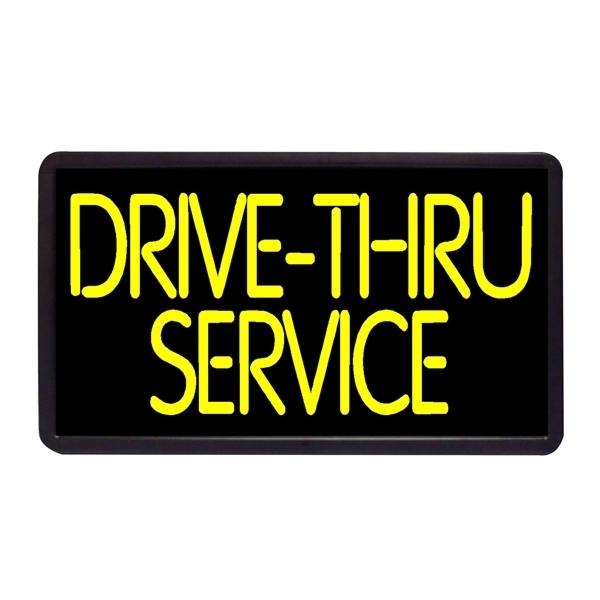 13" x 24" simulated neon sign with ready-made title light box.... from ASI 30442 Above & Beyond Advertising Products / PromoAdLine