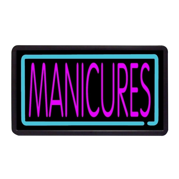 13" x 24" simulated neon sign with ready-made title light box.... from ASI 30442 Above & Beyond Advertising Products / PromoAdLine