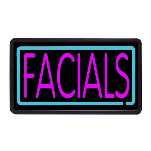 13" x 24" simulated neon sign with ready-made title light box.... from ASI 30442 Above & Beyond Advertising Products / PromoAdLine