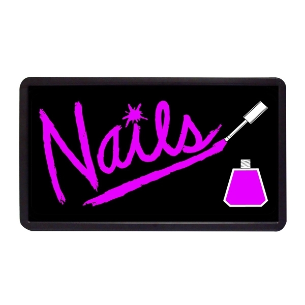 13" x 24" simulated neon sign with ready-made title light box.... from ASI 30442 Above & Beyond Advertising Products / PromoAdLine