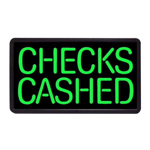 13" x 24" simulated neon sign with ready-made title light box.... from ASI 30442 Above & Beyond Advertising Products / PromoAdLine