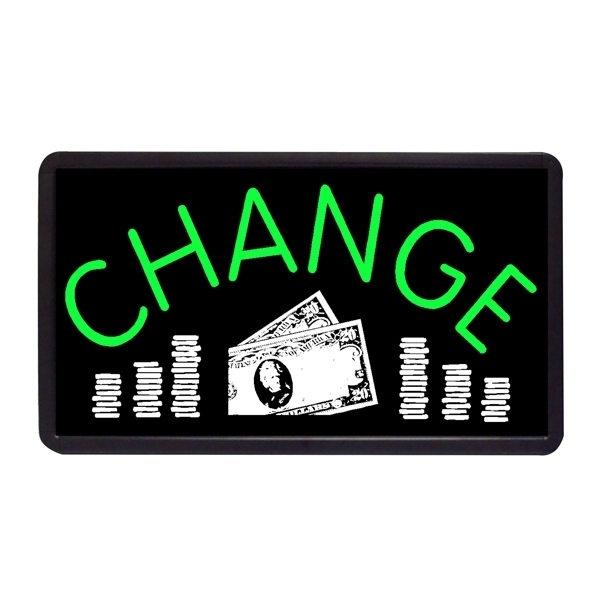 13" x 24" simulated neon sign with ready-made title light box.... from ASI 30442 Above & Beyond Advertising Products / PromoAdLine