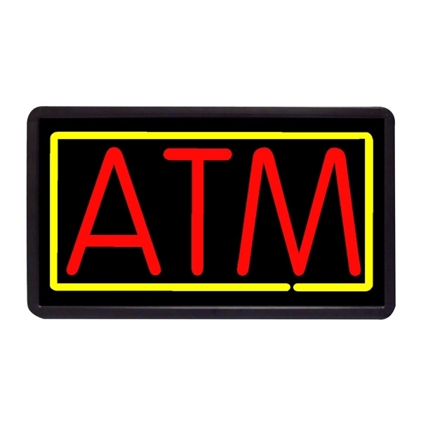 13" x 24" simulated neon sign with ready-made title light box.... from ASI 30442 Above & Beyond Advertising Products / PromoAdLine