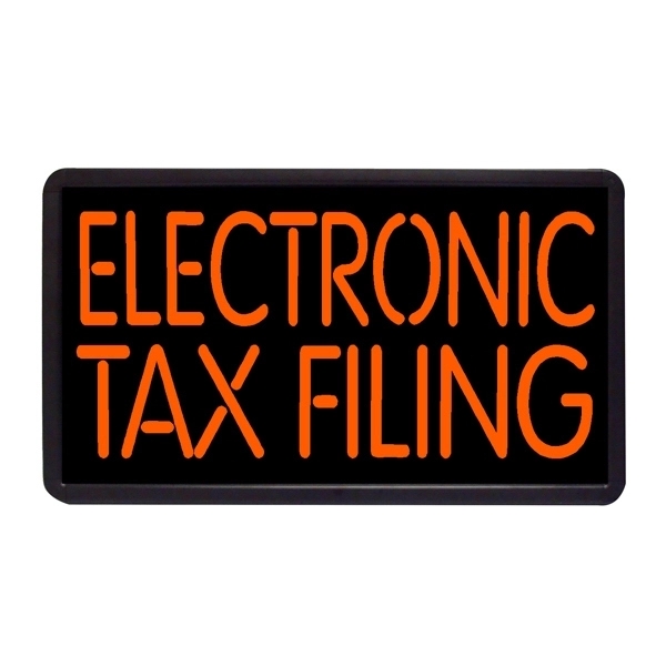 13" x 24" simulated neon sign with ready-made title light box.... from ASI 30442 Above & Beyond Advertising Products / PromoAdLine