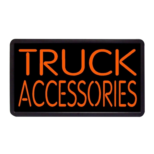 13" x 24" simulated neon sign with ready-made title light box.... from ASI 30442 Above & Beyond Advertising Products / PromoAdLine