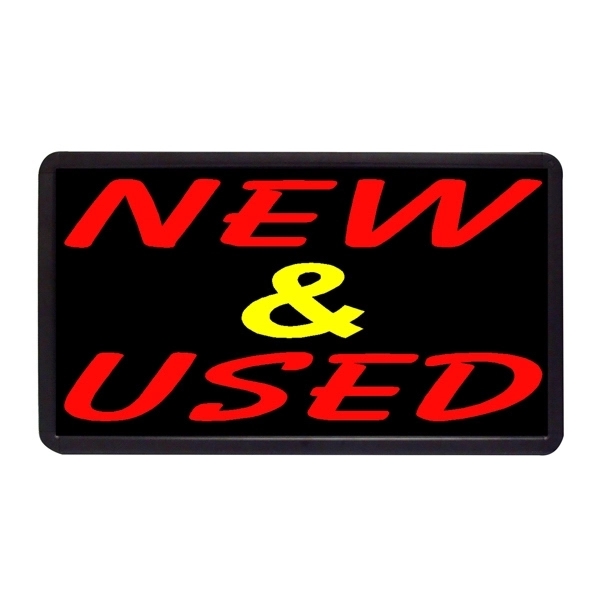 13" x 24" simulated neon sign with ready-made title light box.... from ASI 30442 Above & Beyond Advertising Products / PromoAdLine