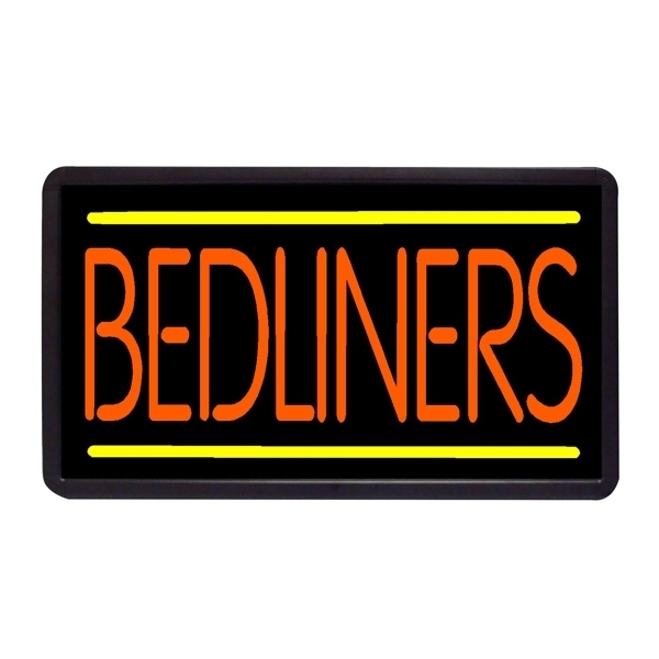 13" x 24" simulated neon sign with ready-made title light box.... from ASI 30442 Above & Beyond Advertising Products / PromoAdLine