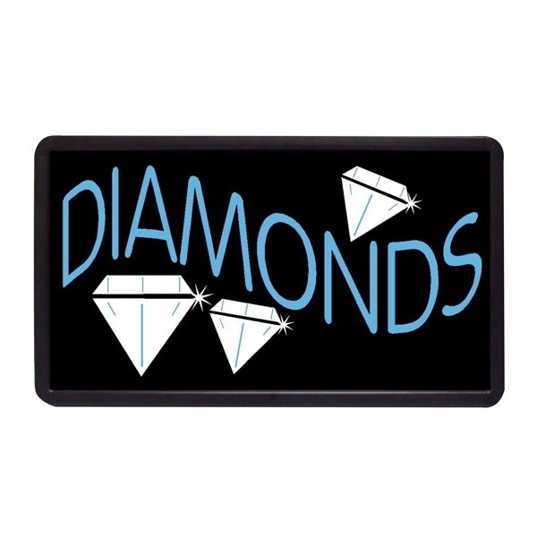 13" x 24" simulated neon sign with ready-made title light box.... from ASI 30442 Above & Beyond Advertising Products / PromoAdLine