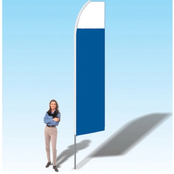 Advertising banner flag package with 15 foot pole, cars/auto themed printed... from ASI 30442 Above & Beyond Advertising Products / PromoAdLine