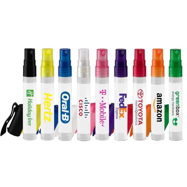 Hand Sanitizer Pocket Tube Pen Sprayer with Alcohol.... from ASI 68366 Makana Line LLC / Makana Line LLC