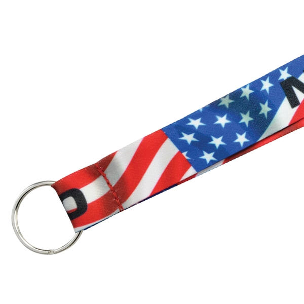 Top quality, full color, custom dye-sublimated lanyards available in 5 days!... from ASI 79898 Promovision / PROMOVISION