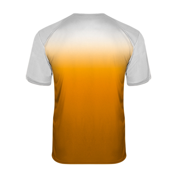 Youth tee with sublimated front and back body, sport paneled shoulder... from ASI 37461 Augusta Sportswear