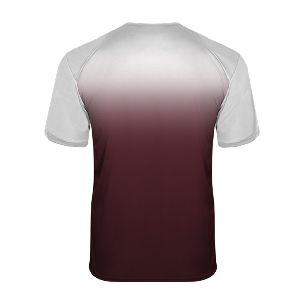 Youth tee with sublimated front and back body, sport paneled shoulder... from ASI 37461 Augusta Sportswear