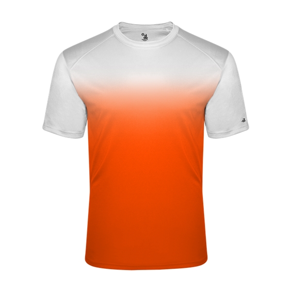Youth tee with sublimated front and back body, sport paneled shoulder... from ASI 37461 Augusta Sportswear